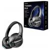 LogiLink BT0070 sluchátka uzavřená (Over Ear) Bluetooth® černá Redukce šumu mikrofonu headset, čelový pásek Gaming