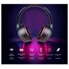 LogiLink BT0070 sluchátka uzavřená (Over Ear) Bluetooth® černá Redukce šumu mikrofonu headset, čelový pásek Gaming