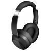 LogiLink BT0071 sluchátka uzavřená (Over Ear) Bluetooth® černá Potlačení hluku Dálkový ovladač, čelový pásek, headset