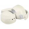 LogiLink BT0071C sluchátka uzavřená (Over Ear) Bluetooth® krémová Potlačení hluku headset telefon