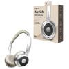 LogiLink BT0072BR sluchátka uzavřená (Over Ear) Bluetooth® stříbrná