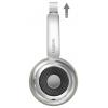 LogiLink BT0072BR sluchátka uzavřená (Over Ear) Bluetooth® stříbrná