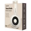 LogiLink BT0072S sluchátka uzavřená (Over Ear) Bluetooth® krémová