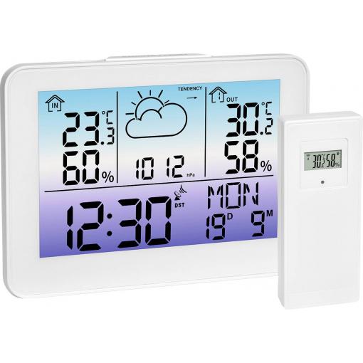 TFA Dostmann METEO SKY 35.1175.02 digitální bezdrátová meteostanice Předpověď pro 12 hodin Počet senzorů (max.) 3 ks