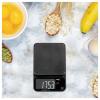 TFA Dostmann COOKIE digitální kuchyňská váha digitální digitální, s odměrnou mísou Max. váživost=5000 g černá 130 x 195 x 29