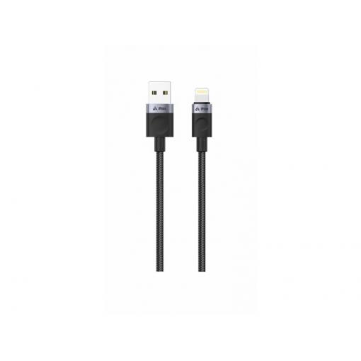 Kabel iPEAX 90010107 USB/Lightning 1,5m Black