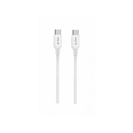 Kabel iPEAX 90010110 USB-C/USB-C 1m White