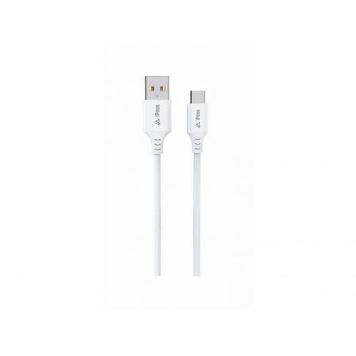Kabel iPEAX 90010117 USB/USB-C 1,5m White