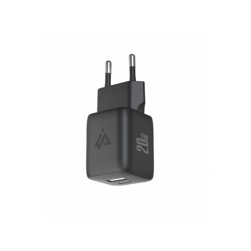 Adaptér USB iPEAX GaN USB/USB-C 90010125 Black