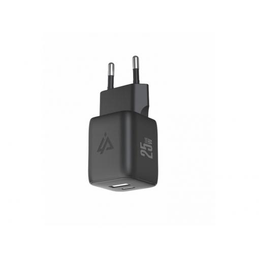 Adaptér USB iPEAX GaN USB/USB-C 90010126 Black
