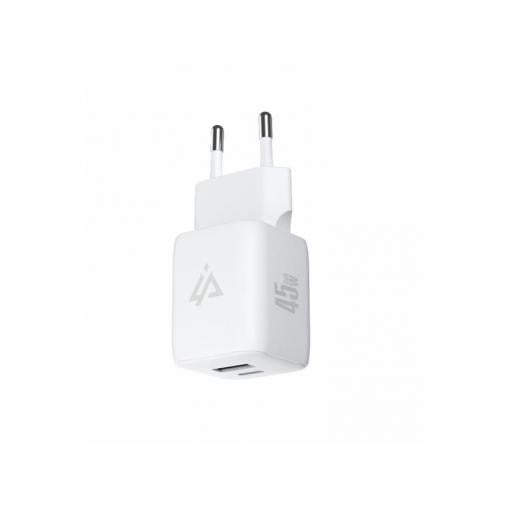 Adaptér USB iPEAX GaN USB/USB-C 90010132 White