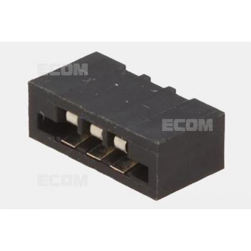 Konektor FFC/FPC DS1020-03ST1D, 2,54 mm, 3 piny, 180°
