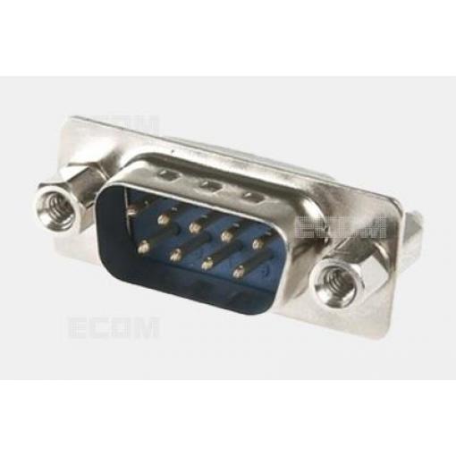 D-SUB vidlice DS1034-09MUNSI44, 9 pinů, 180°, pozlacené