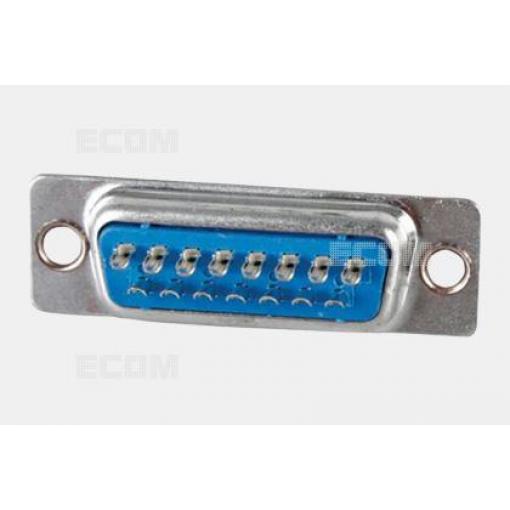 D-SUB vidlice DS1033-15MUNSISS, 15 pinů, přímé vývody
