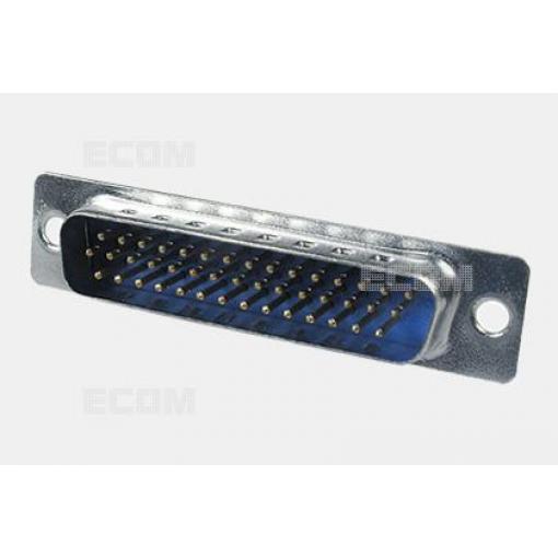 D-SUB HD vidlice DS1035-44MUNSISS, páj. žlábky, 180°, Au