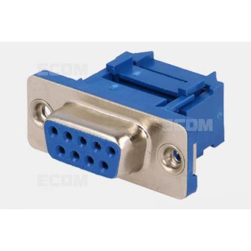 D-SUB zásuvka DS1036-09FPU2PX-YT, na plochý kabel, 9 pinů