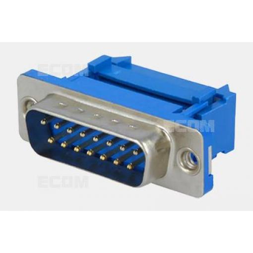 D-SUB vidlice DS1036-15MPU2PX-YT, na plochý kabel, samořezná