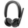Dell WL3024 Headset otevřená (On Ear) Bluetooth® černá Redukce šumu mikrofonu headset Počítače