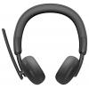 Dell WL3024 Headset otevřená (On Ear) Bluetooth® černá Redukce šumu mikrofonu headset Počítače