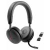 Dell ANC-WL5024 Headset otevřená (On Ear) Bluetooth® černá Redukce šumu mikrofonu Indikátor nabití, headset Počítače
