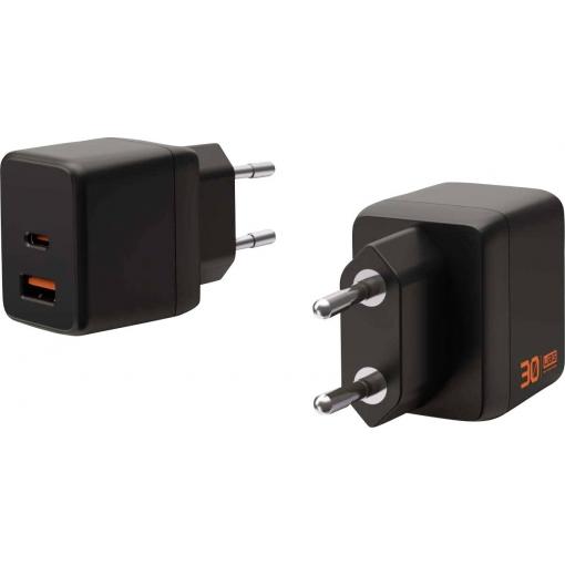 Urban Armor Gear SRGE nabíjecí adaptér, USB-A zásuvka, USB-C® zásuvka, 30 W