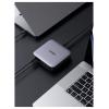 UGREEN 40914 síťový adaptér / napájení, USB 2.0 zásuvka A, USB 2.0 zásuvka A, USB-C® zásuvka, USB-C® zásuvka, USB-C® zásuvka, USB-C® zásuvka, 200 W, černá, šedá