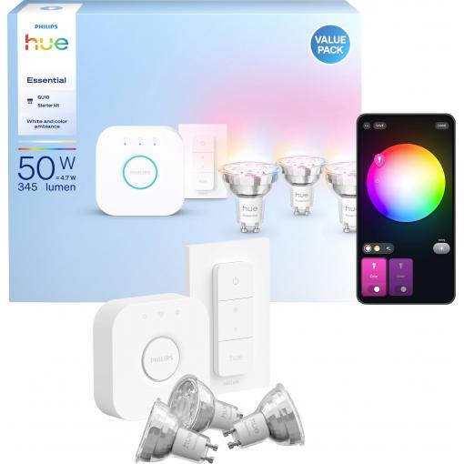 Philips LED žárovka, LED stmívač 929004235709 Energetická třída (EEK2021): F (A - G) Hue Essential WACA