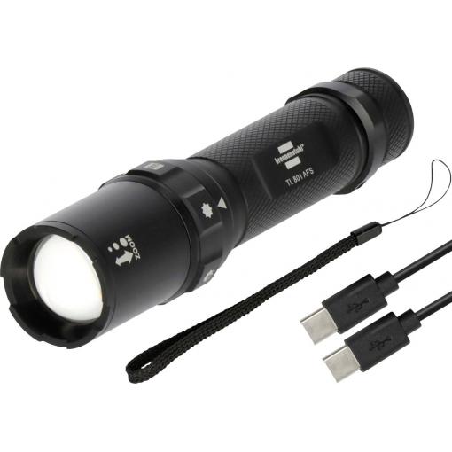 Brennenstuhl LuxPremium LED kapesní svítilna, napájení přes USB, 800 lm, 42 h, 0.26 kg