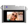 Easypix MiniPro XS1 digitální fotoaparát 2 Megapixel černá, stříbrná Full HD videozáznam, s vestavěným bleskem, integrovaný akumulátor
