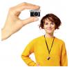 Easypix MiniPro XS1 digitální fotoaparát 2 Megapixel černá, stříbrná Full HD videozáznam, s vestavěným bleskem, integrovaný akumulátor