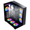 Xigmatek AQUA V midi tower PC skříň černá