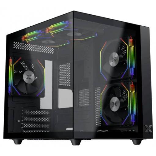 Xigmatek Aqua M Lite mini tower PC skříň černá
