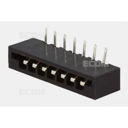 Konektor FFC/FPC DS1020-07RT1D, 2,54 mm, 7 pinů, 90°