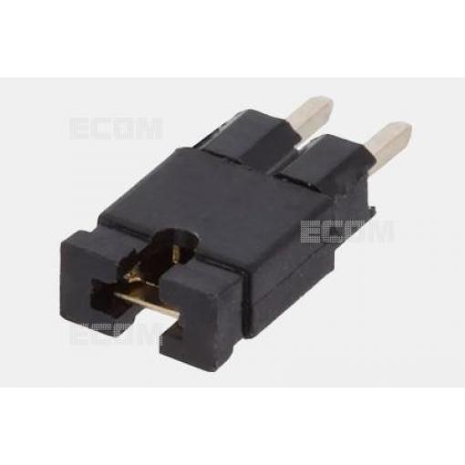 Zkratovací propojka DS1027-01-2AB801, rozteč 2,54 mm, černá