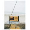 Sangean MMR-88 A500558 outdoorové rádio, FM, AM, nouzové rádio, s USB nabíječkou, stolní lampa, s akumulátorem, Solární panel, Ruční klika, černá, žlutá