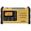 Sangean MMR-88 A500558 outdoorové rádio, FM, AM, nouzové rádio, s USB nabíječkou, stolní lampa, s akumulátorem, Solární panel, Ruční klika, černá, žlutá