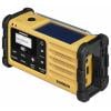 Sangean MMR-88 DAB+ A500559 outdoorové rádio, DAB+, FM, nouzové rádio, s USB nabíječkou, stolní lampa, Solární panel, Ruční klika, černá, žlutá