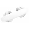 Denver BTH-235W Headset otevřená (On Ear) Bluetooth®, Bez kabelu stereo bílá headset, regulace hlasitosti, Dálkový ovladač, Indikátor nabití mobil