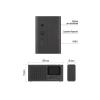 Přenosné rádio EMOS E0090 s Bluetooth, DAB/ DAB+/ FM, černé