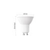 Žárovka LED GU10 2,9W MR16 bílá přírodní EMOS ZL8F03