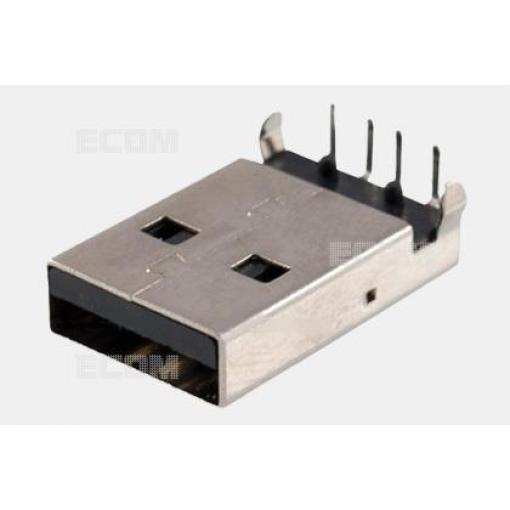 Konektor USB-A vidlice DS1097-BN0, 90°, pozlacený