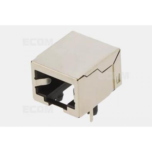 Telekomunikační zásuvka RJ-45 8P8C DS1126-S80BP, stínění, 90°