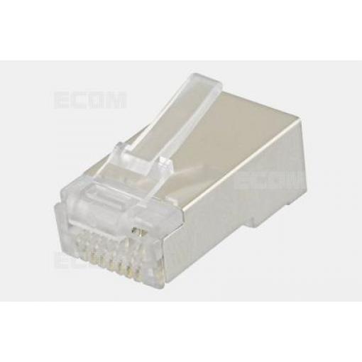 Telefonní vidlice RJ-45 8P8C na kabel, dlouhá verze 22,7 mm