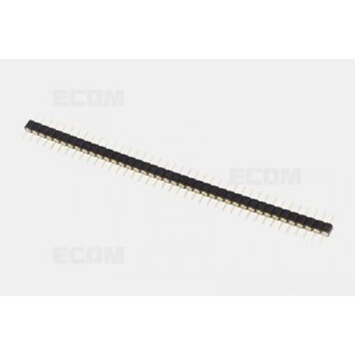 Vidlice precizní řadová DS1004-1X40F11-B, 1×40, rozteč 2,54 mm