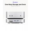 ORICO USB-C® dokovací stanice MiniLink M49P Vhodné pro značky (dokovací stanice pro notebook): Apple Rozšiřující patice M.2 SSD