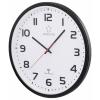 Renkforce RF-6826036 DCF nástěnné hodiny 32 cm x 45.5 mm, bílá/černá