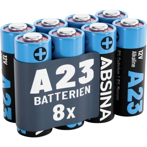Absina speciální typ baterie 23 A alkalicko-manganová 12 V 55 8 ks