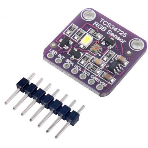 Modul RGB senzor TCS34725 s I2C, detektor světla a barev