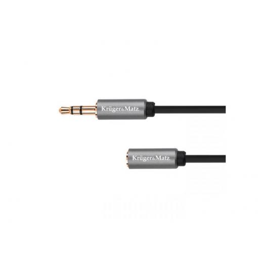 Kabel Jack 3,5mm konektor/Jack 3,5mm zdířka 3m KRUGER & MATZ KM1231 Basic