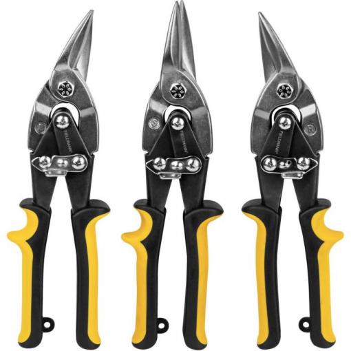 Nůžky na plech FIELDMANN FDNP 3301, sada 3 ks, 250 mm
